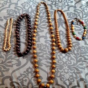 WOODEN NECKLACES
